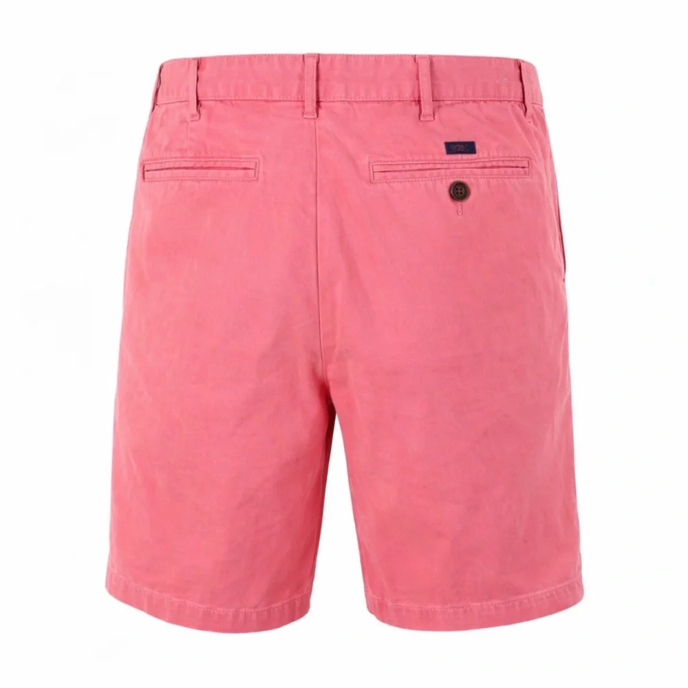 Faherty Chino Shorts Men's Size 31 Faded Red Casual Golf Cotton Blend Stretch